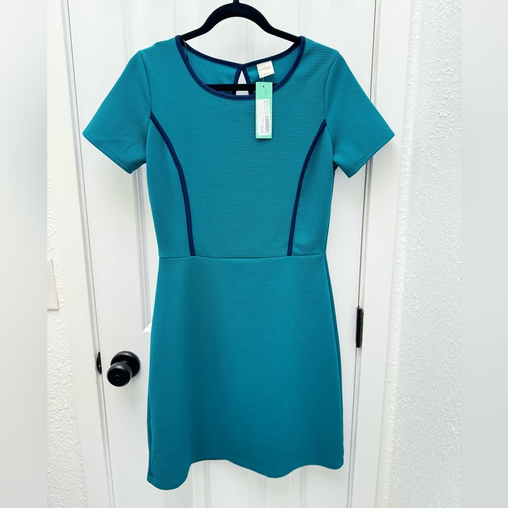 Teal Kaieigh dress from Stitch Fix